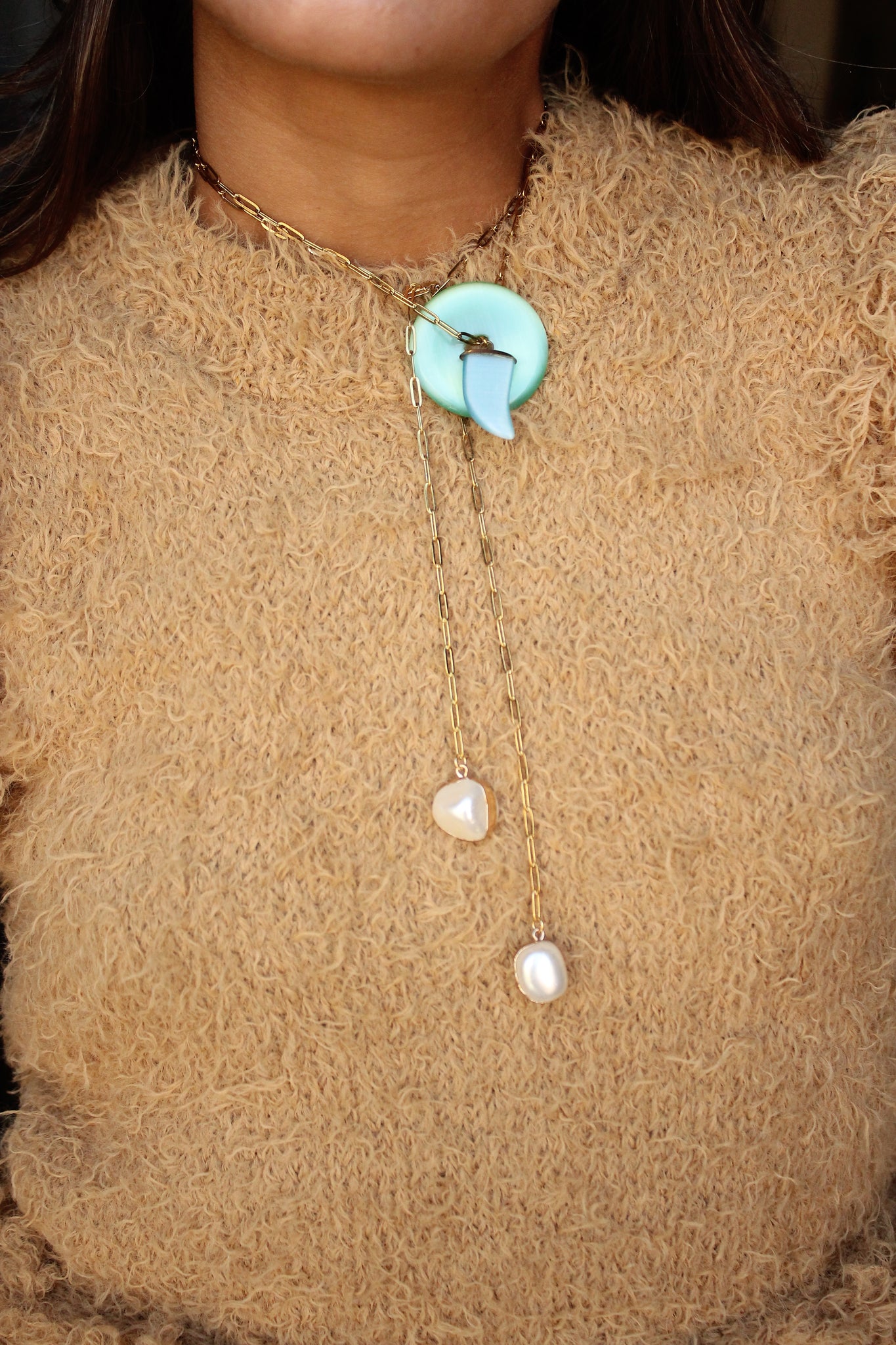 BLUE SHARK Necklace