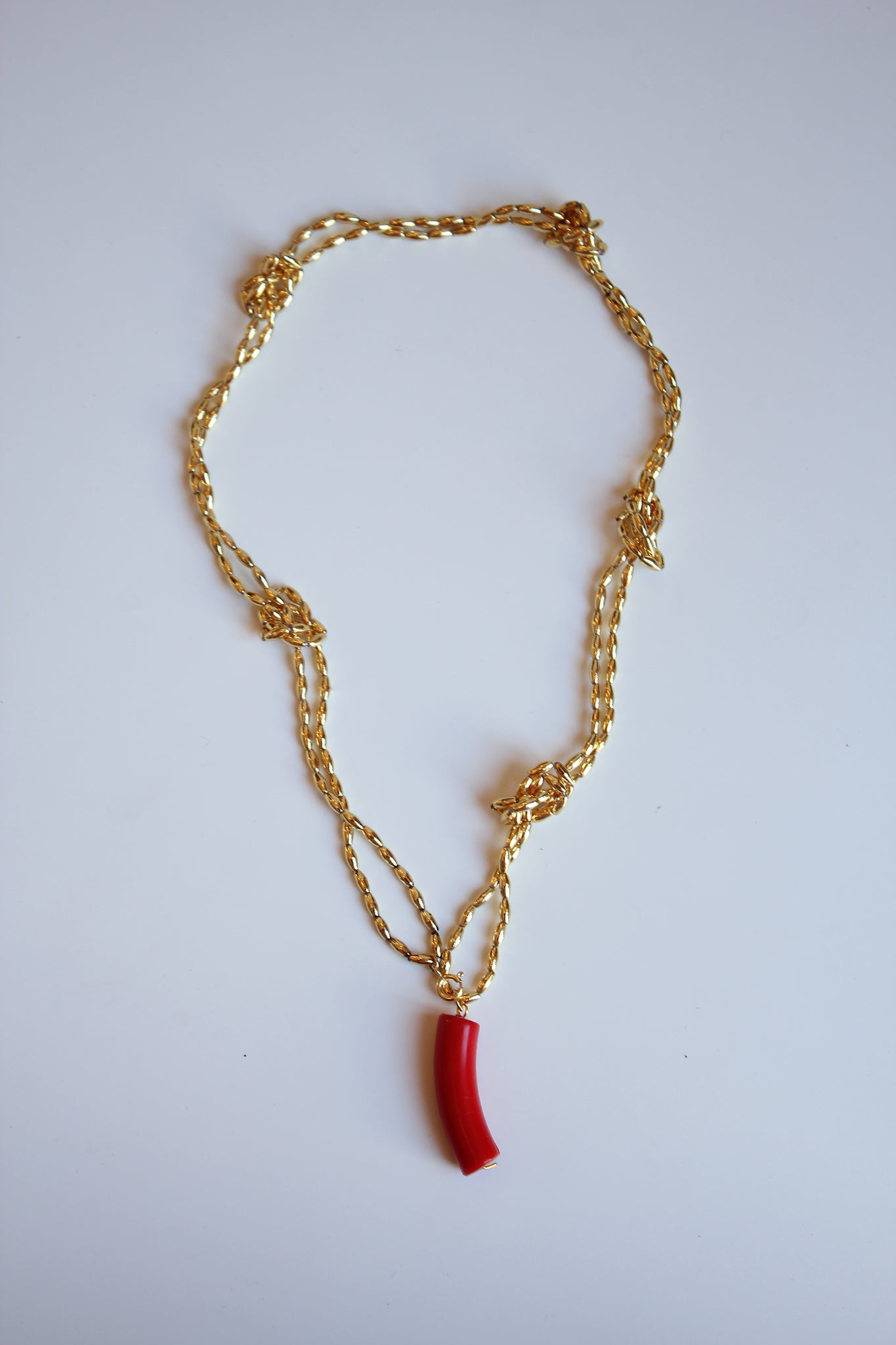 RED GUSANO Necklace