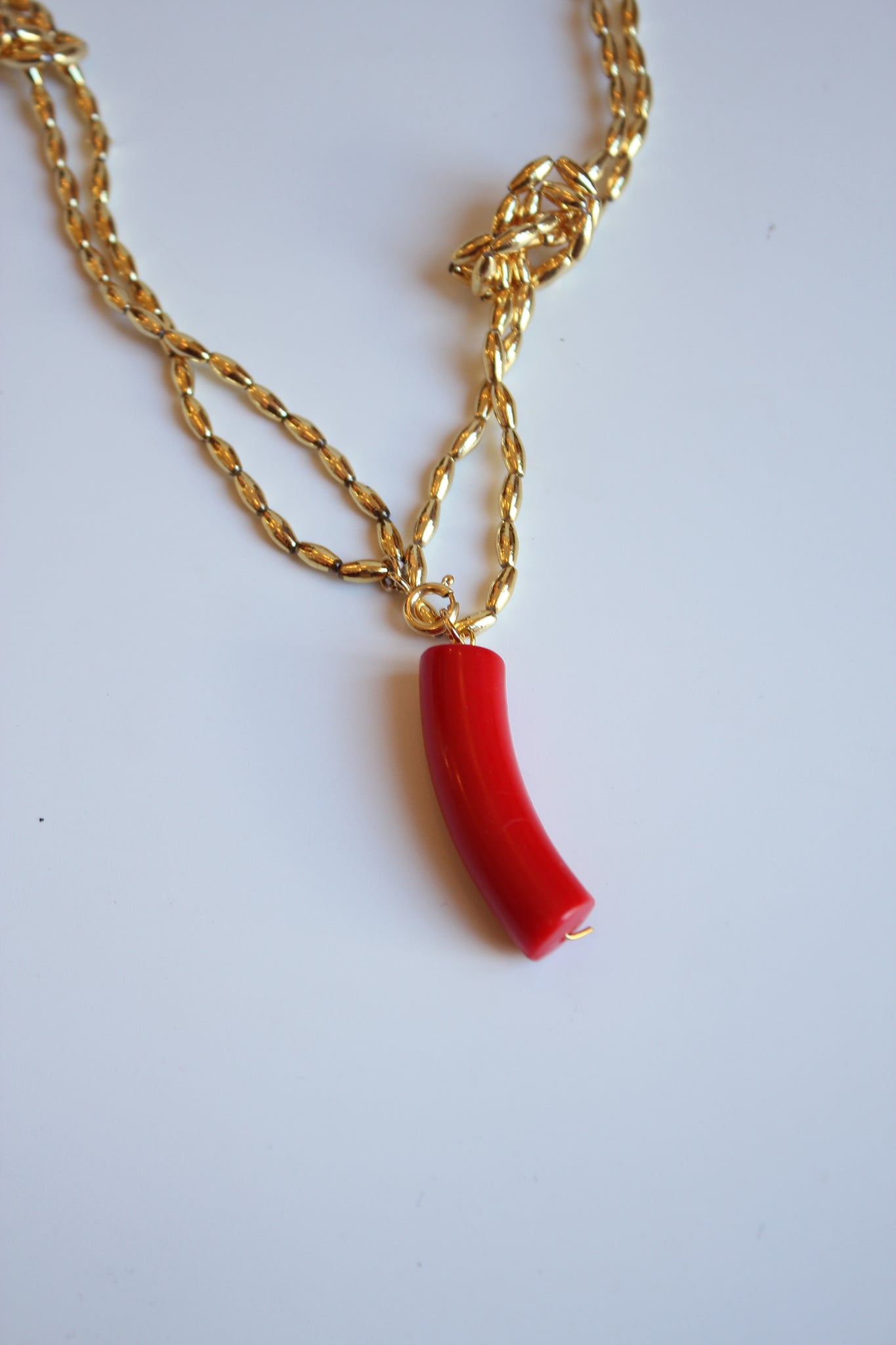 RED GUSANO Necklace